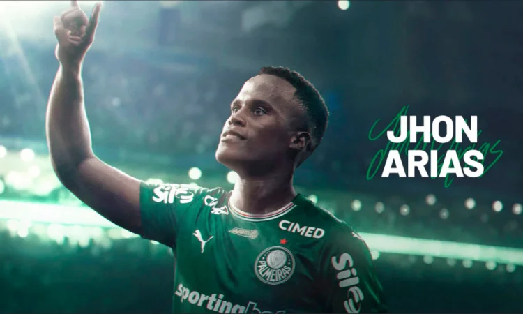 Palmeiras contrata Jhon Arias até 2029 e reforça ataque com ídolo do Fluminense