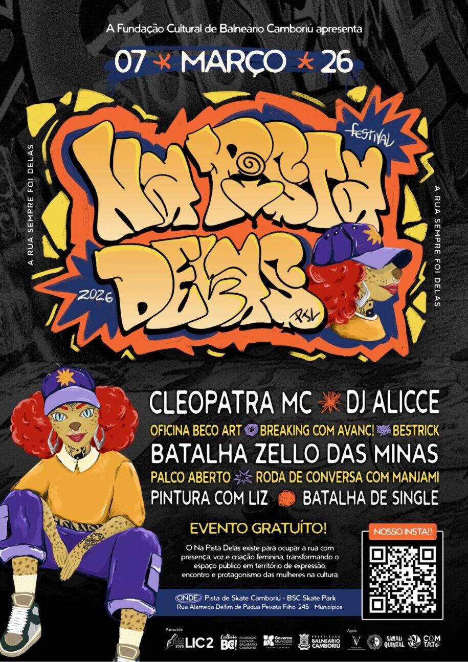 Paula Pires promove Festival Na Pista Delas para fortalecer mulheres no Hip Hop