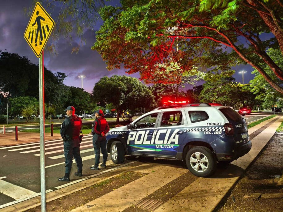 Polícia Militar prende homem por violência doméstica após gesto de socorro em Sidrolândia