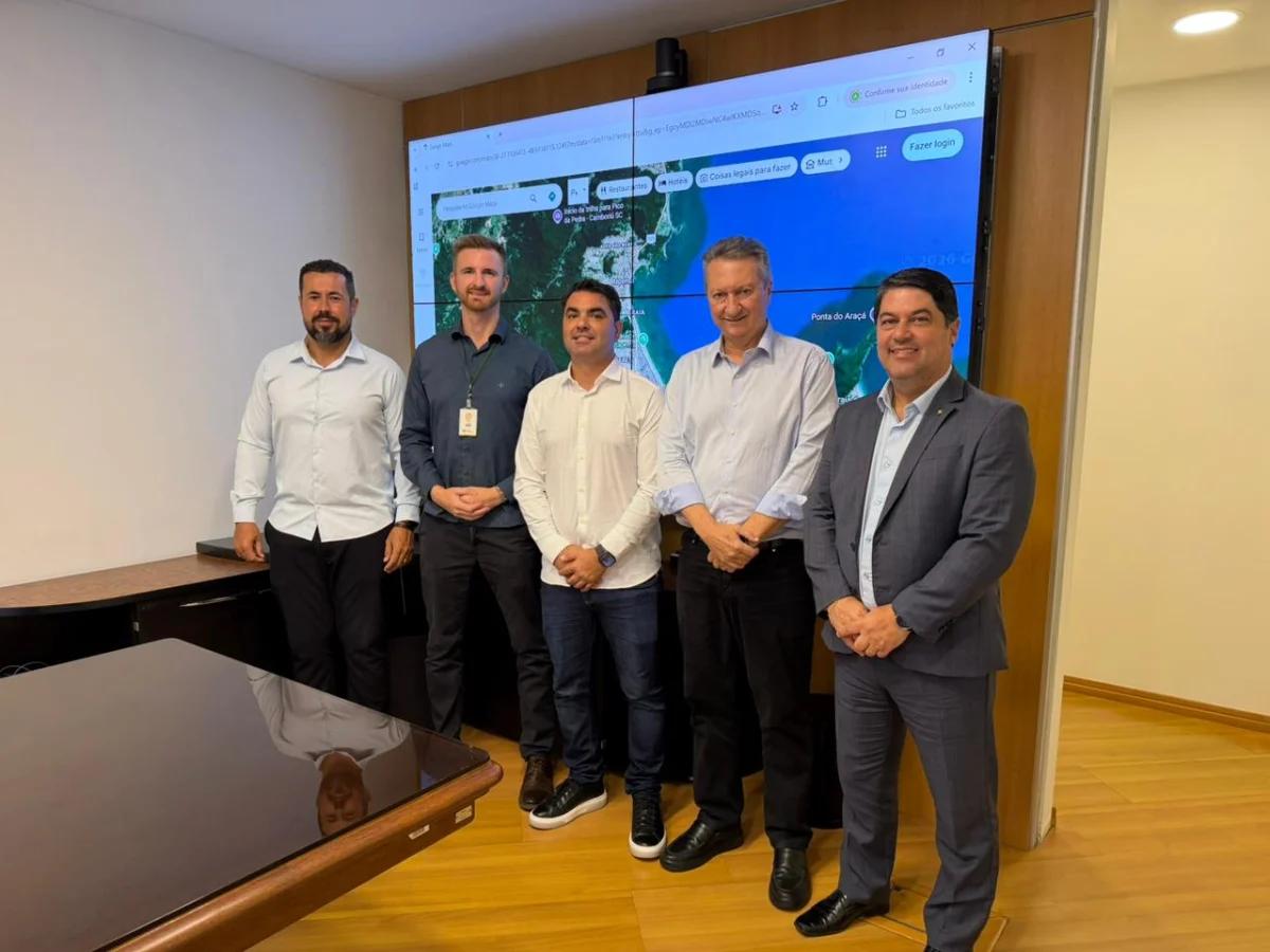 Prefeito Alexandre Xepa e Governo do Estado definem nova escola em Itapema