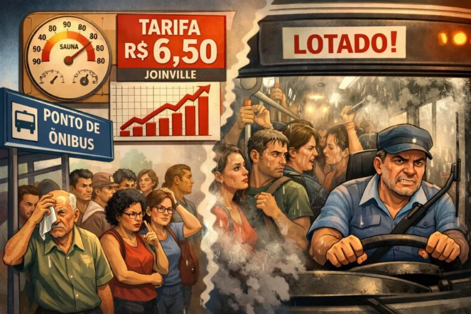 Prefeitura de Joinville ignora direitos sociais e posterga licitação do transporte coletivo