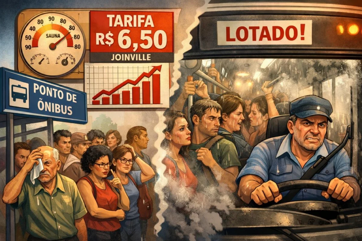 Prefeitura de Joinville ignora direitos sociais e posterga licitação do transporte coletivo