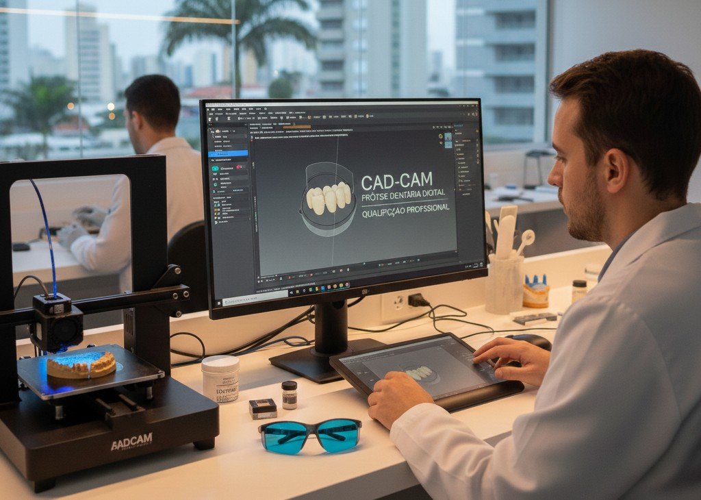 Rodrigo Sousa revela como formação técnica em CAD-CAM transforma prótese dentária