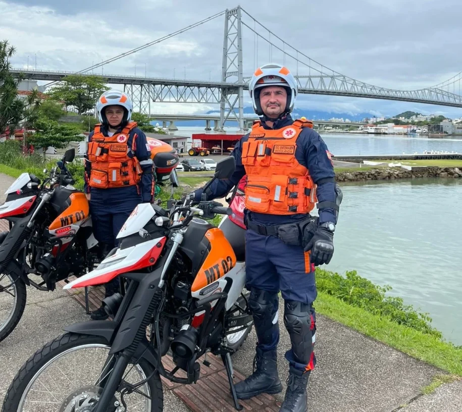 Secretaria da Saúde de SC lança Curso de Motolância para salvar vidas rapidamente