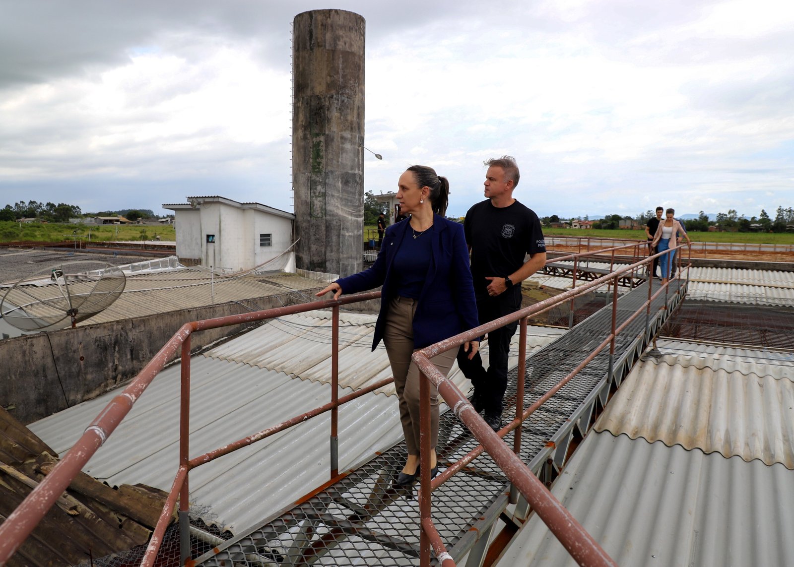 Secretária Danielle Amorim anuncia avanço na construção do Presídio de Araranguá