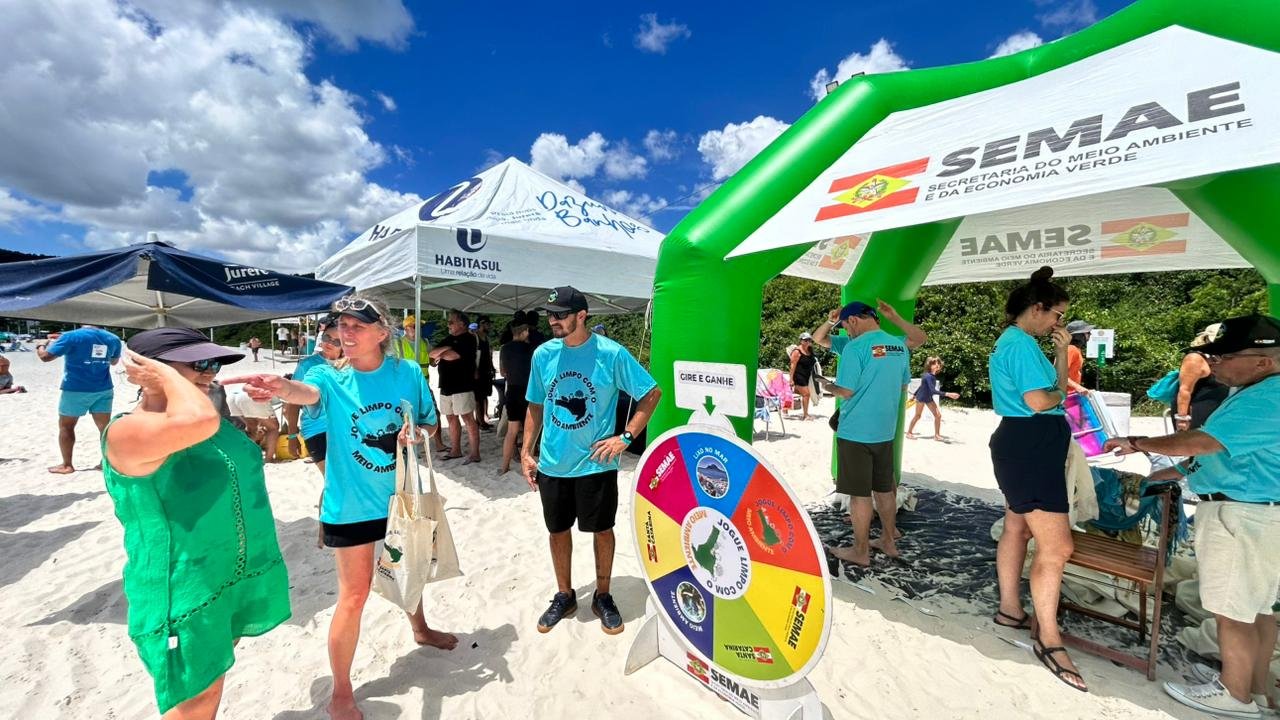 Secretaria de Estado do Meio Ambiente traz Jogue Limpo para praias em fevereiro