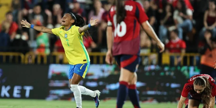 Seleção Feminina vence Costa Rica por 5 a 2 em amistoso emocionante em Alajuela