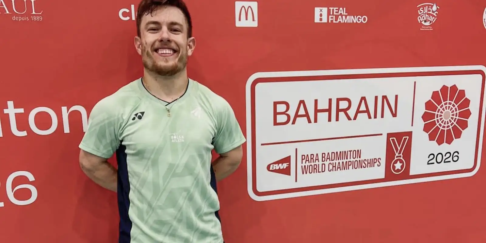 Vitor Tavares conquista bronze no Mundial de parabadminton em Manama, Bahrein
