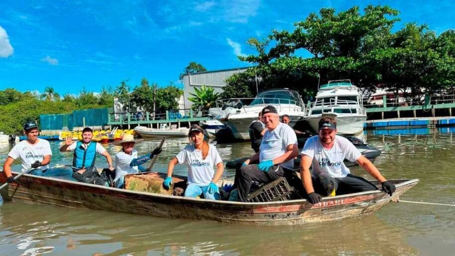 Balneário Camboriú e Camboriú mobilizam 1.000 voluntários para limpeza de rios