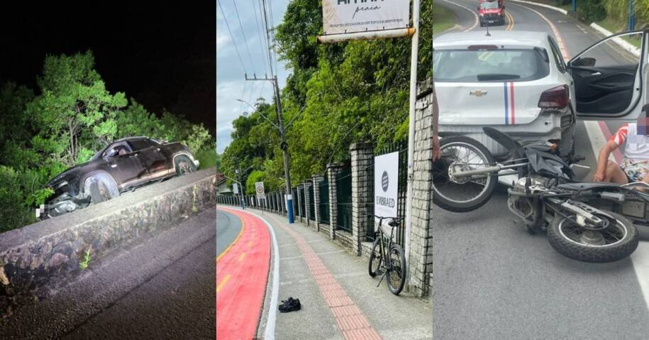 Balneário Camboriú registra ciclista gravemente ferido e fiscalizações intensas