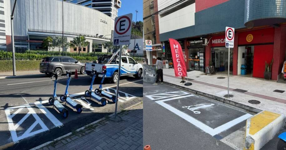 Balneário Camboriú regulamenta 30 estações de patinetes elétricos e transforma trânsito