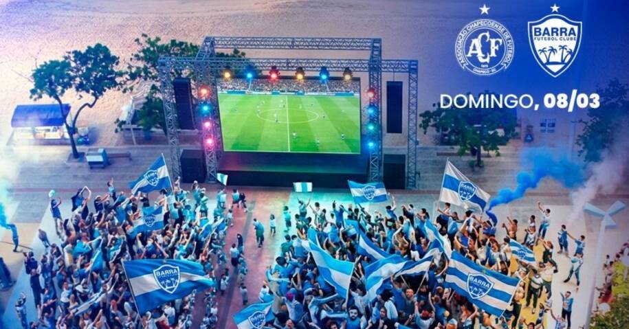 Barra FC convoca torcedores para evento emocionante na Praça Tamandaré neste domingo