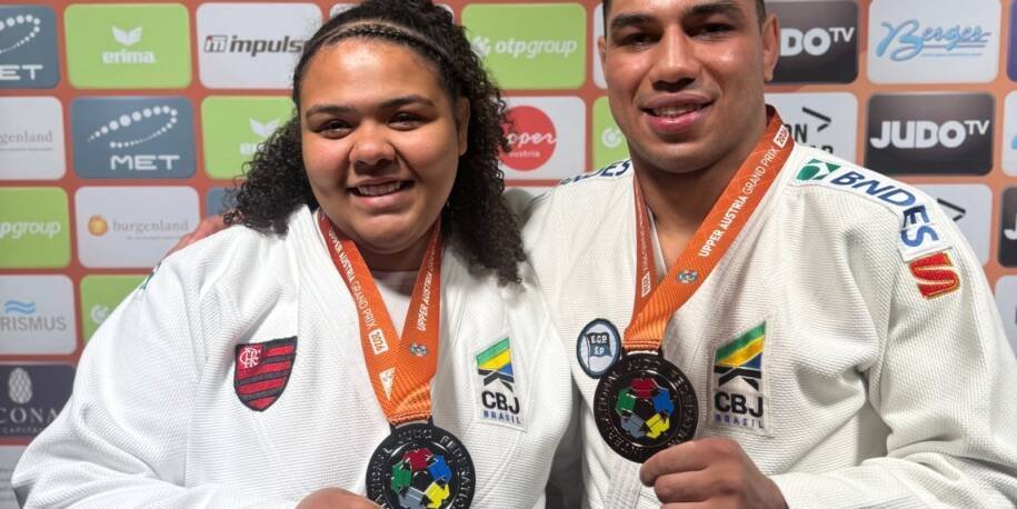 Brasil conquista 6 medalhas no Grand Prix de judô e brilha na Áustria