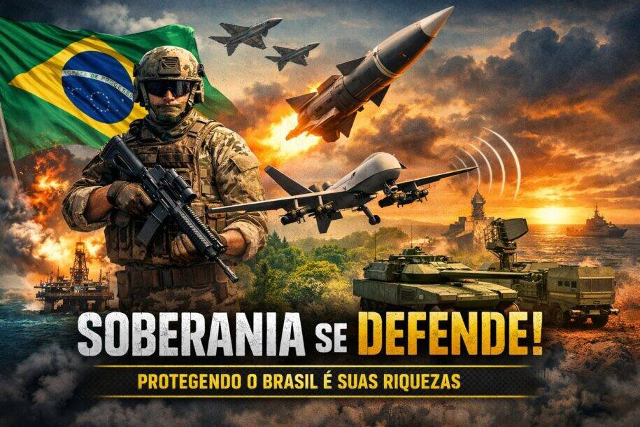 Brasil precisa urgentemente fortalecer defesa para garantir soberania nacional
