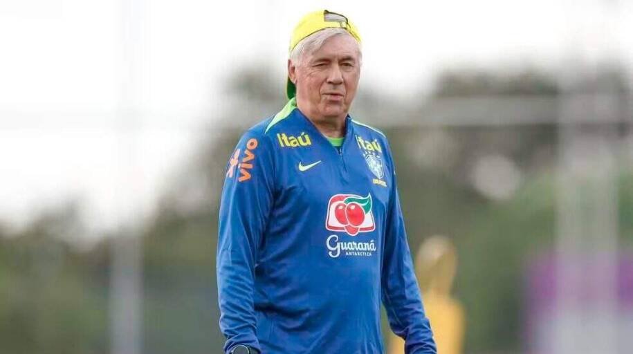 Carlos Ancelotti enfrenta dilemas na Seleção Brasileira a 100 dias da Copa do Mundo