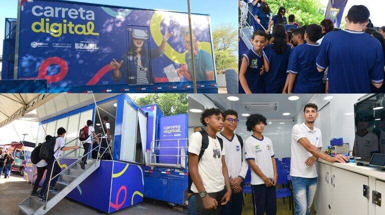 Carreta Digital inicia cursos gratuitos em Roraima e promete transformar vidas