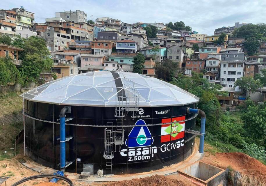 Casan investe R$ 5,5 milhões em novo reservatório e interrompe água em Florianópolis