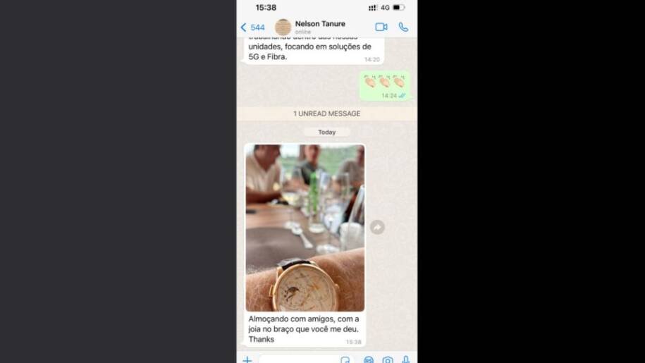Daniel Vorcaro presenteia Nelson Tanure com relógio de até R$ 1 milhão em meio a investigação
