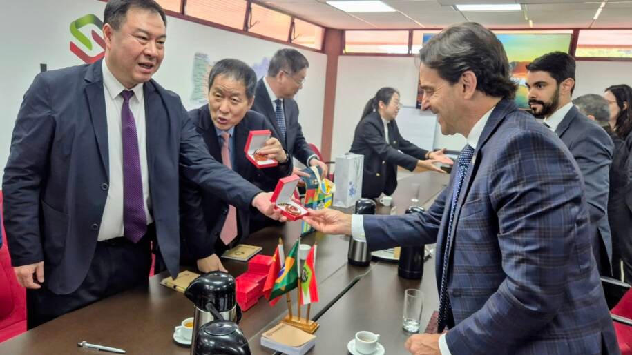Delegação da China fortalece laços com Santa Catarina em visita crucial