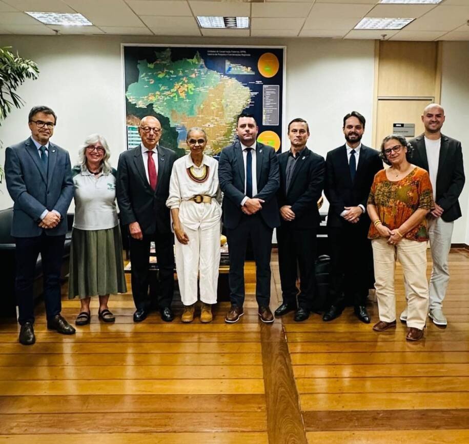 Diego Machado lidera comitiva em Brasília e se opõe ao Parque Nacional de Joinville
