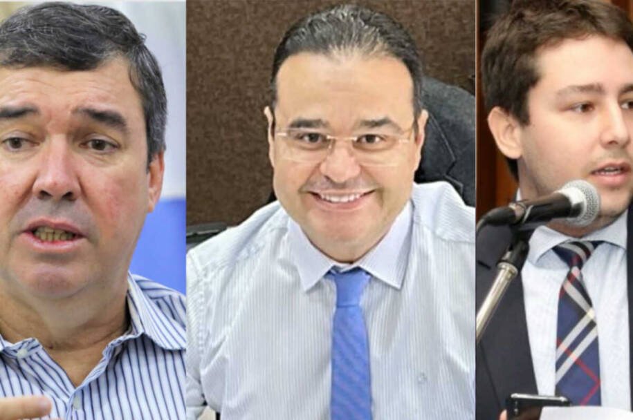 Eduardo Riedel (PP) domina pesquisa com 47,83% e Fábio Trad (PT) enfrenta rejeição