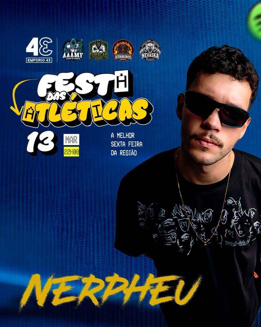 Empório 43 recebe Festa das Atléticas e promete agitar Ivaiporã nesta sexta-feira