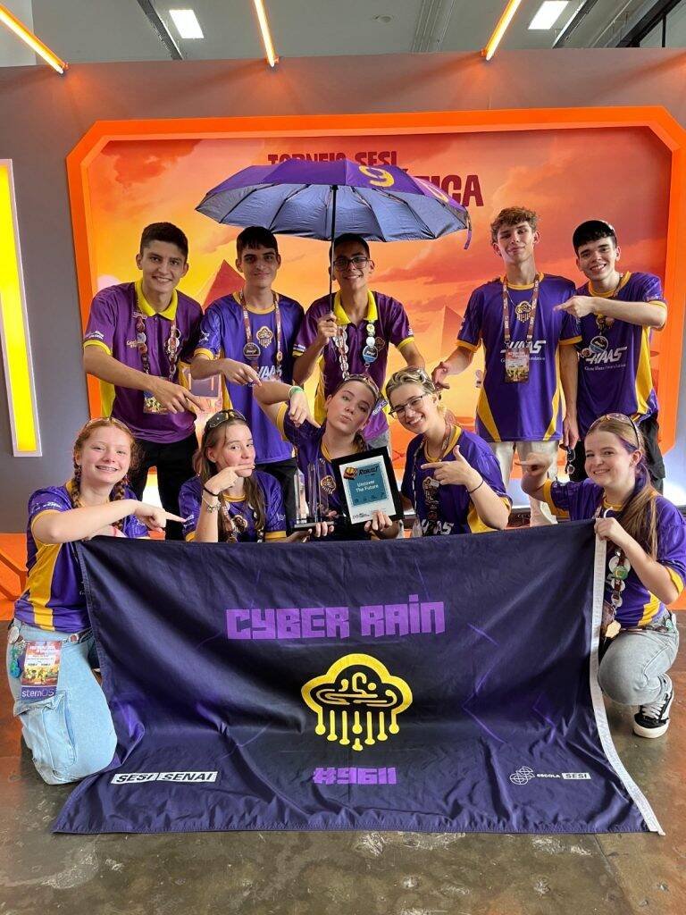 Escola SESI Moinho conquista vaga em competição internacional de robótica