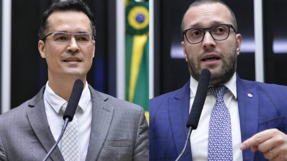 Flávio Bolsonaro apoia Deltan Dallagnol e Filipe Barros para Senado no Paraná