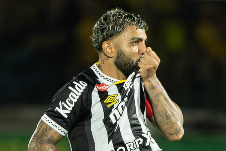 Gabriel Barbosa brilha e Santos empata com Mirassol em jogo eletrizante