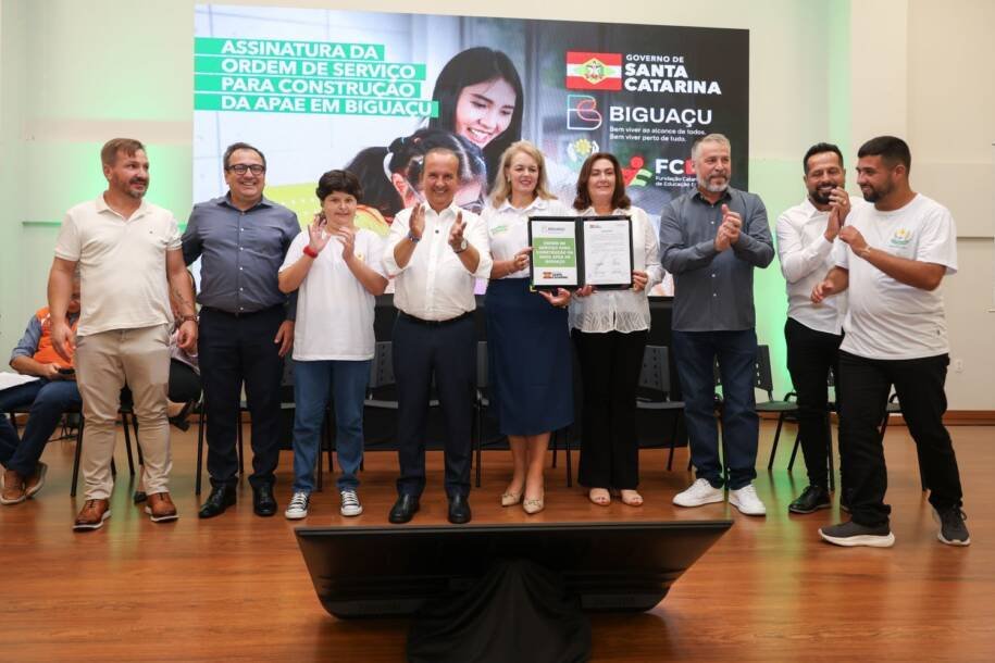 Governador Jorginho Mello libera R$ 18 milhões para Biguaçu e Apae em crise