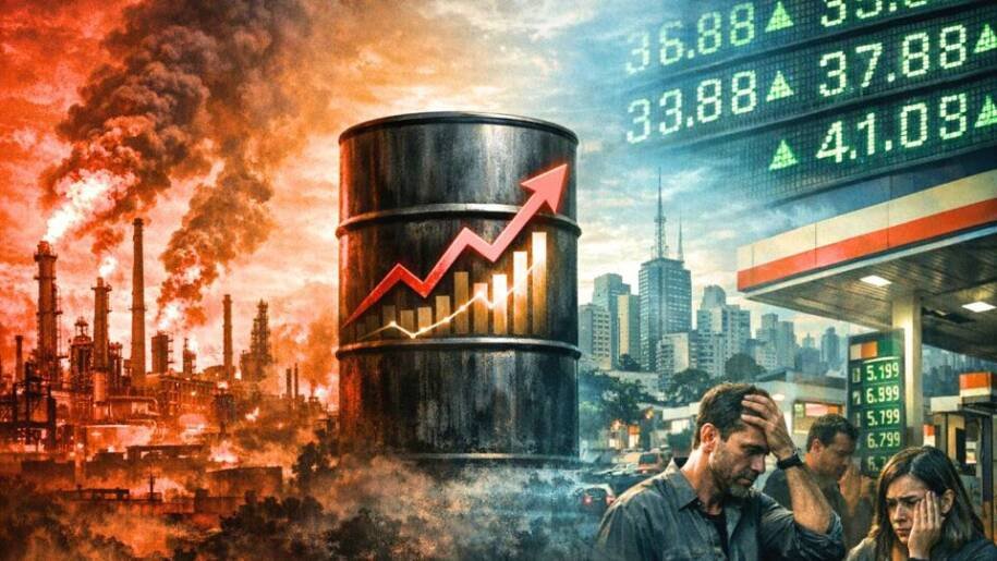 Governo brasileiro teme inflação com guerra no Irã e preço do petróleo dispara