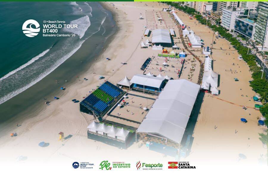Governo de SC impulsiona ITF World Tour BT400 e aguarda 60 mil visitantes