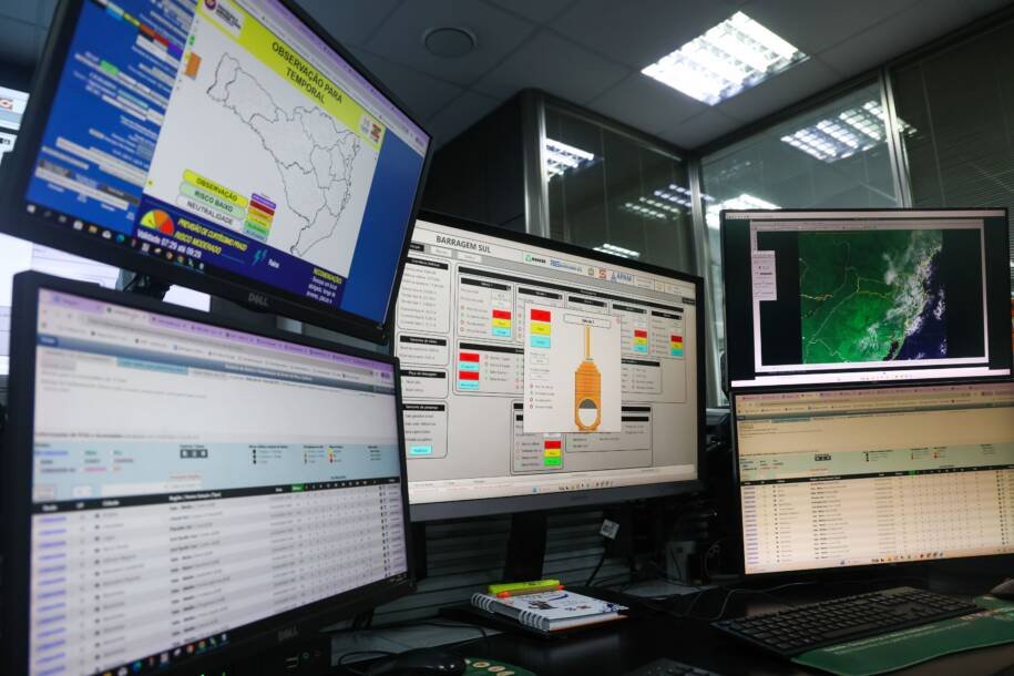 Governo de SC testa barragens em simulado e garante segurança hídrica no Estado