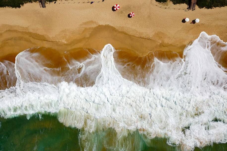 IMA revela 194 praias próprias para banho em relatório de balneabilidade