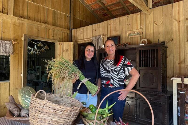 Iria Rockenbach e Elisangela Tramontin transformam agricultura em Itajaí