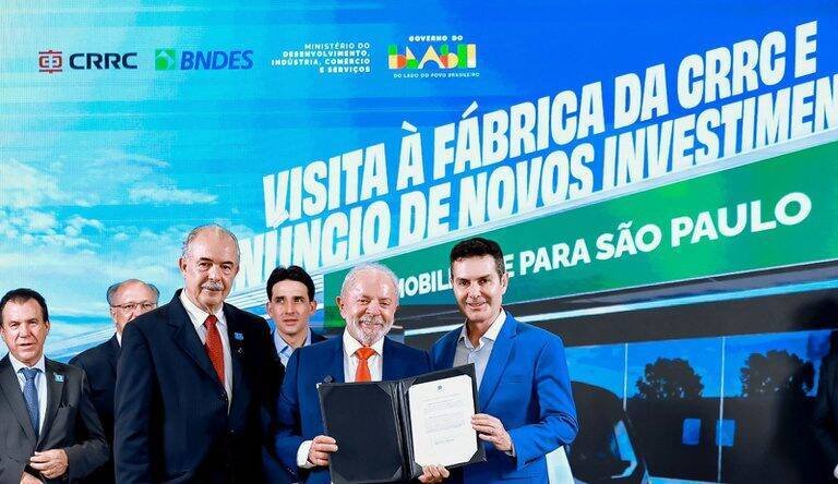 Lula e Jader Filho anunciam R$ 1,5 bilhão para modernização do metrô em SP