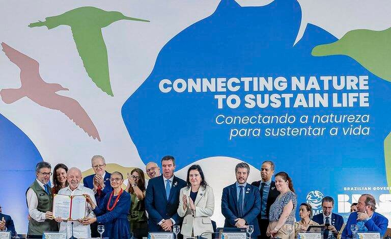 Lula e Marina Silva anunciam medidas de proteção ambiental na COP15 em MS