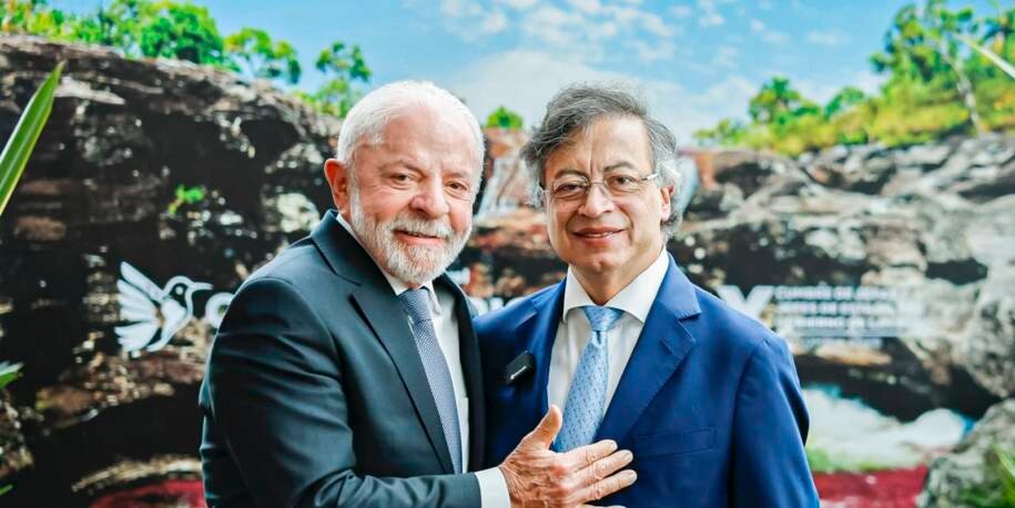 Lula e Petro se reúnem em Bogotá e defendem multilateralismo em meio a tensões