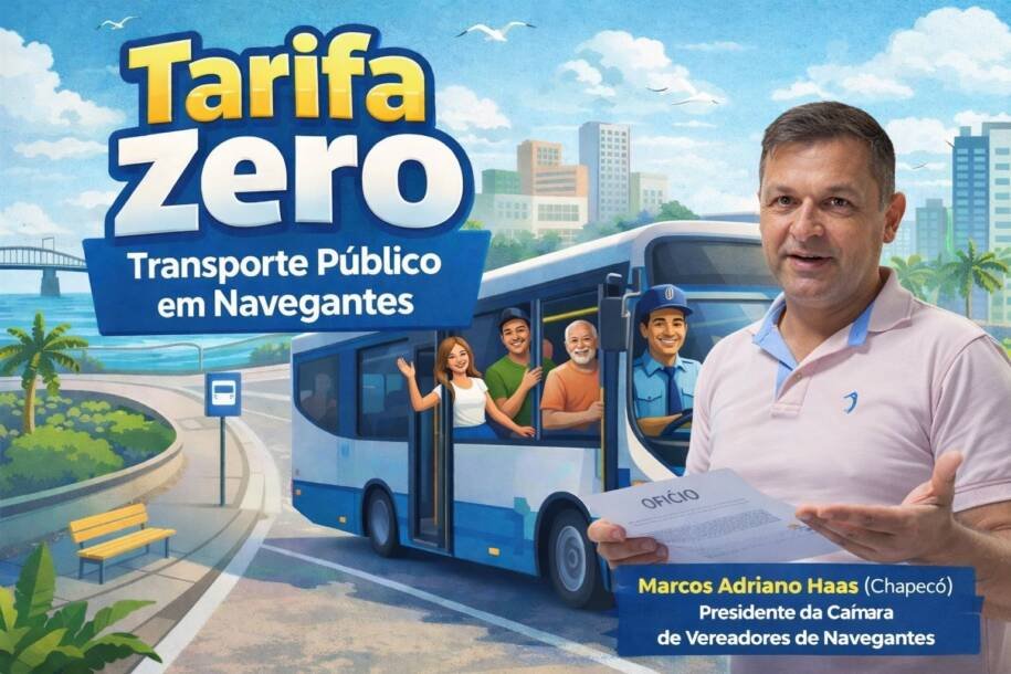 Marcos Adriano Haas recebe ofício da ONG Olho Vivo e provoca debate sobre tarifa zero