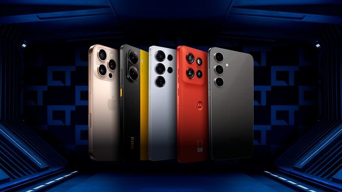 Mercado de smartphones: iPhone 15 Pro e Galaxy S24 Ultra superam intermediários de 2026