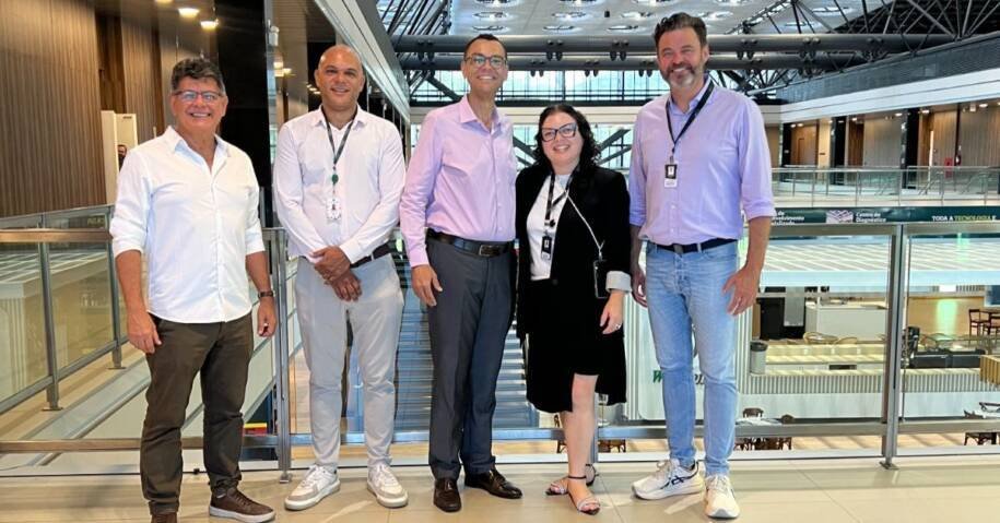 Ministério do Turismo visita Expocentro e anuncia possível sede do Salão Nacional