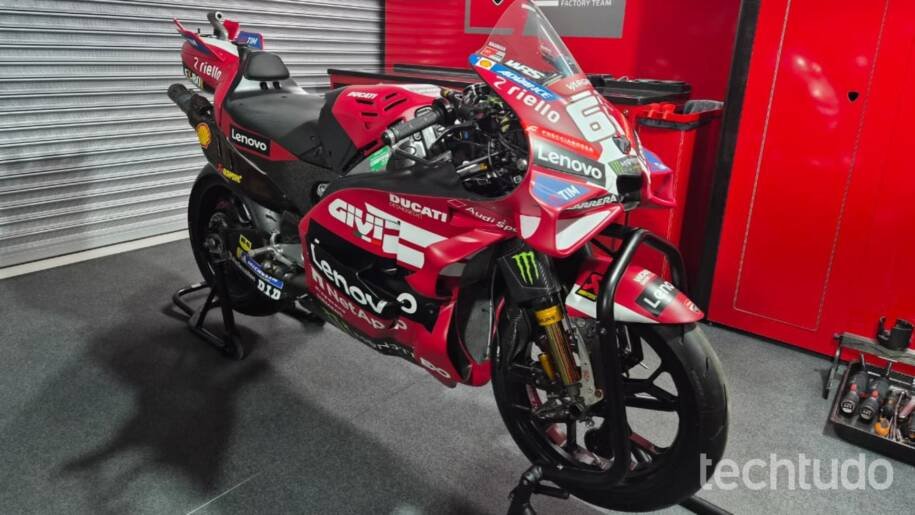 MotoGP Brasil: Ducati e Lenovo revolucionam corridas com 100 GB de dados