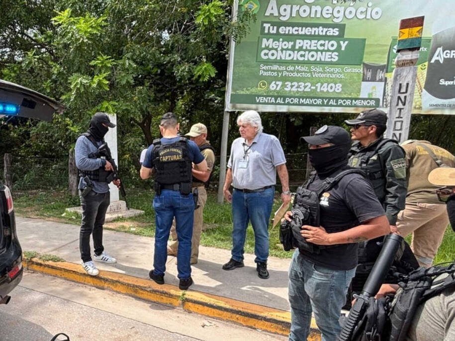 Polícia Federal captura homem por homicídio na Bolívia com mandado de MS