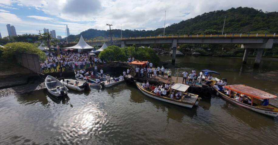Prefeita Juliana Pavan sanciona lei e mobiliza 1.000 voluntários pelo Rio Camboriú
