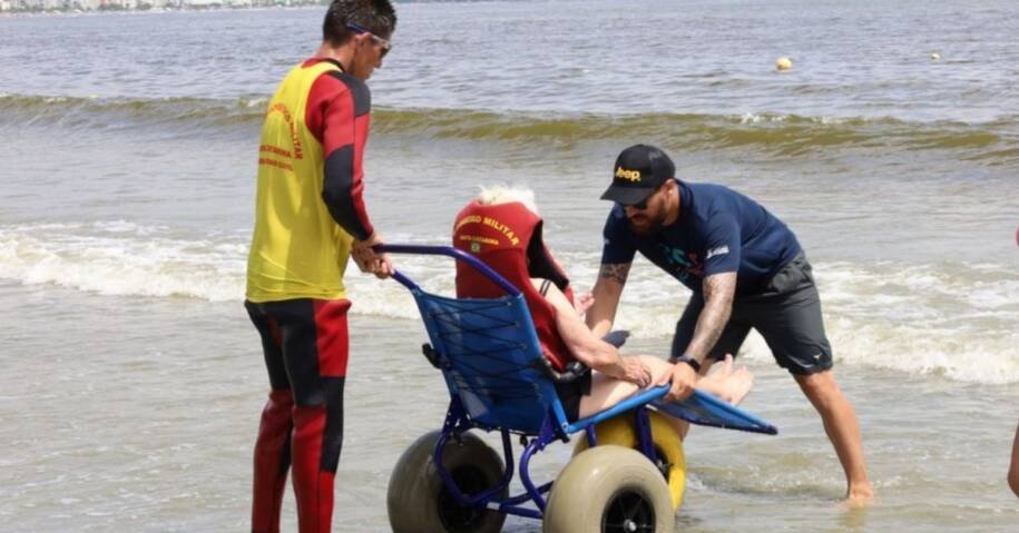 Prefeitura de Balneário Camboriú amplia Projeto Praia Acessível até 30 de março de 2026