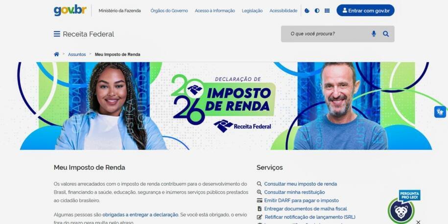Receita Federal anuncia mudanças no Imposto de Renda 2026 e gera expectativa