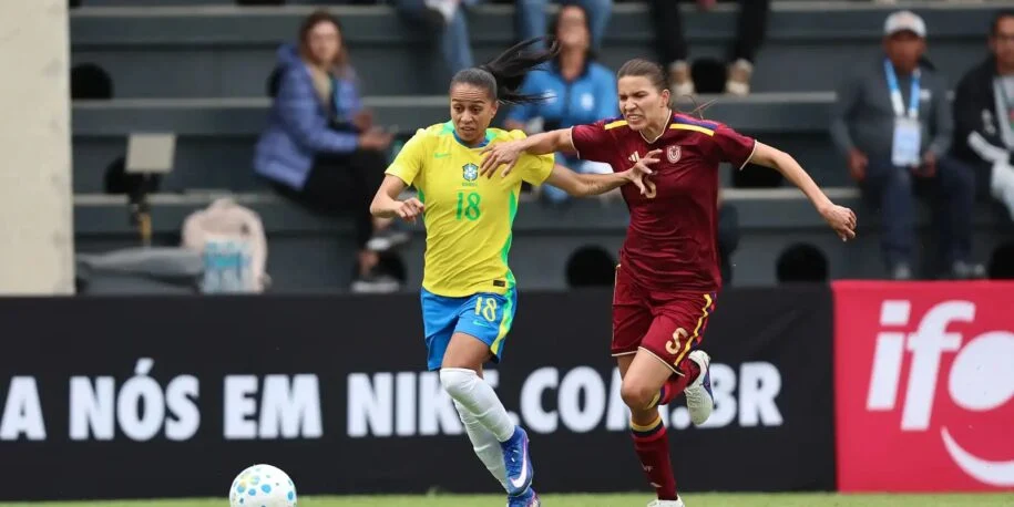 Seleção Brasileira Feminina é superada pela Venezuela em amistoso tenso