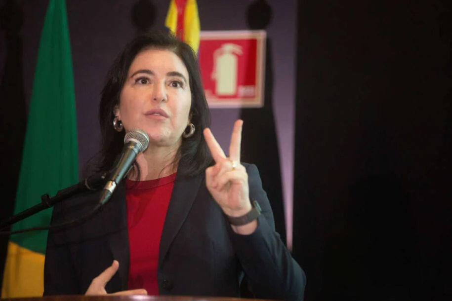 Simone Tebet confirma candidatura ao Senado por São Paulo nas eleições de 2026