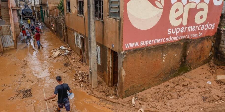 Ubá registra primeira morte por leptospirose após chuvas que devastaram Minas