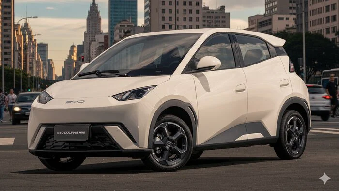 Volkswagen Polo retoma liderança enquanto BYD Dolphin Mini surpreende no Brasil